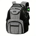 thumbnail image 5 of Large Capacity School Backpack w/ USB Charging & Laptop Compartment - Perfect for Travel!, 5 of 5