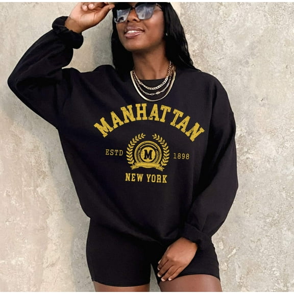 MANHATTAN Graphic Fleece Pullover