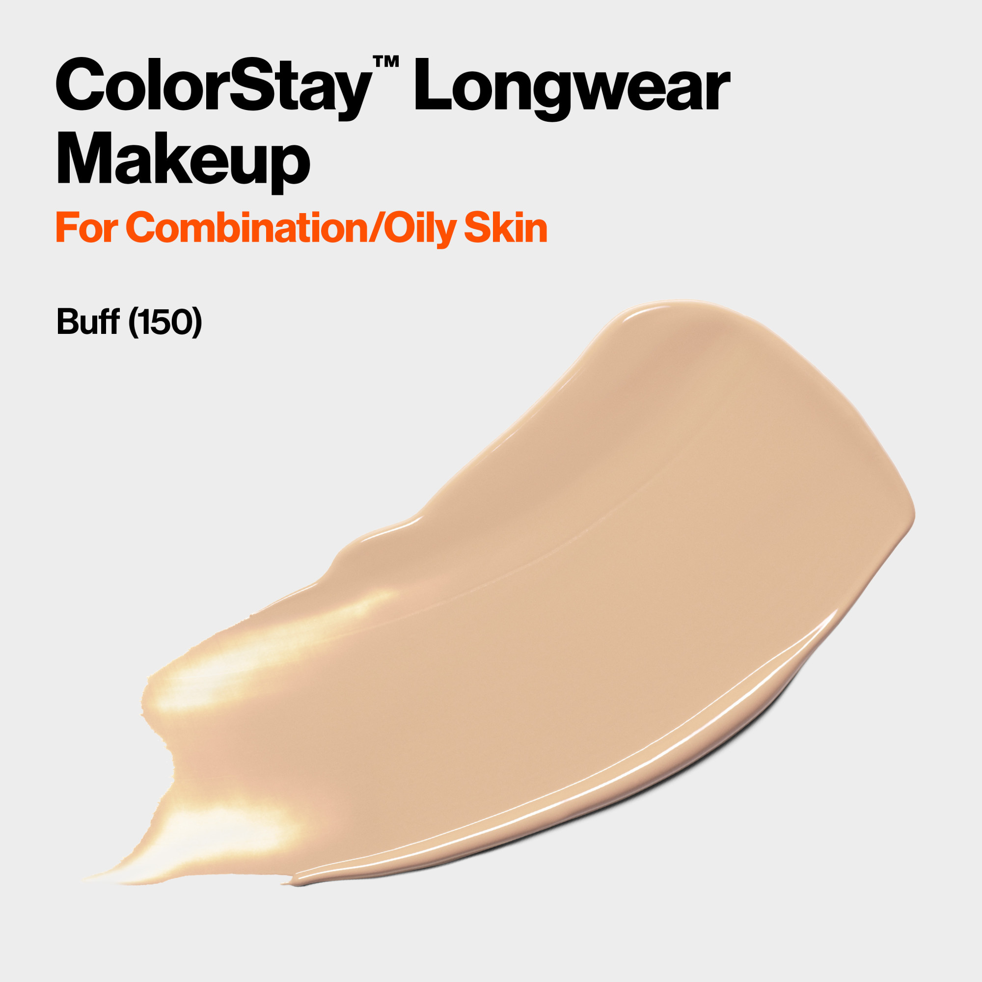 Revlon ColorStay Liquid Foundation Makeup, Matte Finish, Combination/Oily Skin, SPF 15, 150 Buff, 1 fl oz. - image 3 of 11
