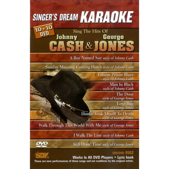 Pre-Owned Sing The Hits Of Johnny Cash & George Jones(Karaoke DVD)