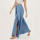 thumbnail image 4 of Gibobby pantalones jogger mujer Pantalones de yoga sueltos con cintura elástica y cintura alta para mujer Pantalones largos casuales (Azul, M), 4 of 5