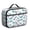 Butterfly and Rose Blue Pattern, variant on Purple Butterfly Pattern Teens Insulated Bento School Lunch Bag, 12 Can Capacity, for Work, Picnic or Travel, 10.6x7.7x4.3 Inches