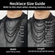 thumbnail image 5 of Collar: ChainsHouse Rolo Link, acero inoxidable 316L, 56 cm, 5 of 7