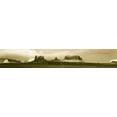 thumbnail image 2 of Leahy, Ike 14x6 Black Ornate Wood Framed with Double Matting Museum Art Print Titled - Monument Valley VII, 2 of 4