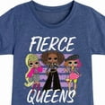thumbnail image 3 of LOL OMG! Fashion Dolls - Fierce Queens - Toddler & Youth Girls Short Sleeve Graphic T-Shirt, 3 of 5