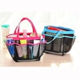 thumbnail image 3 of Bolsa de ducha Organizador de carrito de ducha Malla de poliéster duradera Baño Cesta de almacenamiento portátil Bolso de natación tholdsy JJ16343-02, 3 of 7