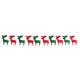 thumbnail image 3 of 10 piezas Estandarte de Alce Navidad Yuyangstore Decoración de fiesta Color rojo verde, 3 of 8