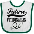 thumbnail image 3 of Inktastic Future Veterinarian Boys or Girls Baby Bib, 3 of 4