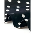 thumbnail image 5 of Polka Dots Dress for Women Summer Sleeveless V Neck Spaghetti Straps Maxi Dresses S Black, 5 of 6