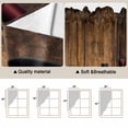 thumbnail image 5 of Red Wines Swag Valances for Windows, Kitchen Window Curtains Over Sink, Champagne Grapes Galsses Country Wooden Plank Window Treatment Curtains for Living Room/Bedroom Curtains 2 Panel Sets 36"x45", 5 of 8