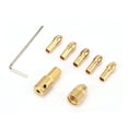 thumbnail image 3 of 7 Pcs 0.5-3mm Perceuse Électrique Pince Micro Twist Perceuse Mandrin Outil Adaptateur 3.17mm, 3 of 8