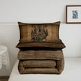 thumbnail image 5 of Camo Bear Paw Bedding Comforter Sets Hunting Woodland Wildlife Bedding Set,Camouflage Rustic Cabin Comforter Set Farmhouse Woodland Board Animal Quilt Set Country Decor, 5 of 7