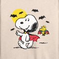 thumbnail image 3 of Peanuts - Vampire Snoopy Woodstock - Women's Lightweight French Terry Long Sleeve Shirt, 3 of 6