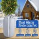 thumbnail image 2 of 45x50cm Winter Plant Pot Protection Bag Flower Pot Cover with Drawstring and Zipper, 2 of 5
