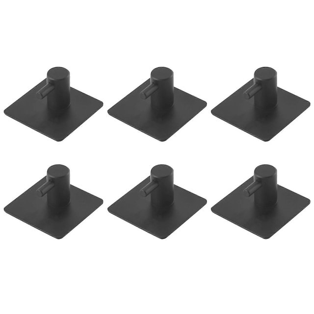 Adhesive Hooks, Stainless Steel Wall Hook Heavy Duty Coat Key Robe Towel Hooks For Bathroom Home Ki