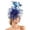 Blue_001, variant on Bmisegm Fascinator for Women Elegant Floral Mesh Hat Headpiece for Wedding Tea Party Fascinators Hats for Women Tea Party One Size
