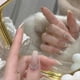 thumbnail image 5 of Milky White Long False Nails Easy to Fit Non-Marking Artificial Nails for Manicure Nail Art DIY Design, 5 of 5