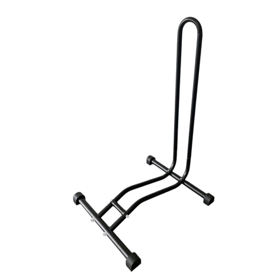 Kalkiam Upright Bike Stand Freestanding L-Shaped Floor Cycle Rack Organizer Steel Bike Holder High Strength Cycling Display Vertical Stand for Garage Indoor Home Use sincere