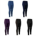 thumbnail image 6 of Women Running Jogging Fitness Pants Gym Sports Leggings Fitness Yoga High Waist Stretch Leggings Pants Trousers, 6 of 6
