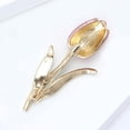 thumbnail image 6 of YIEMEEN Elegant Vintage Tulips Enamel Brooch For Women Alloy Art Jewelry Nature Inspired Accessory For Shawl Or Bag Decoration, 6 of 10