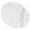 White, variant on Grey Round Sintered Stone Table Top, Ceramics Dining Tabletop, Replacement Cover Marble for Indoor/Outdoor Coffee Table Patio Table, Heat-Resistant and Scratch-Resistant Design, 15.7" x 0.43"