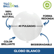 thumbnail image 3 of Globos blancos de 40 pulgadas (10 pzas), 3 of 3