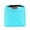 Light Blue, variant on Insulated Lunch Bag, Small Cooler Bag, Foldable Mini Thermal Picnic Lunch Box with Zip Closure, Water Resistant Nylon Material, Lightweight Portable Food Storage Organizer for Outdoor Work