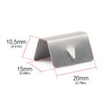 thumbnail image 3 of Peggybuy 6/8/10/12Pcs Fixing Retaining Window Clips Stainless Steel Fit for HEKO SNED G3, 3 of 8