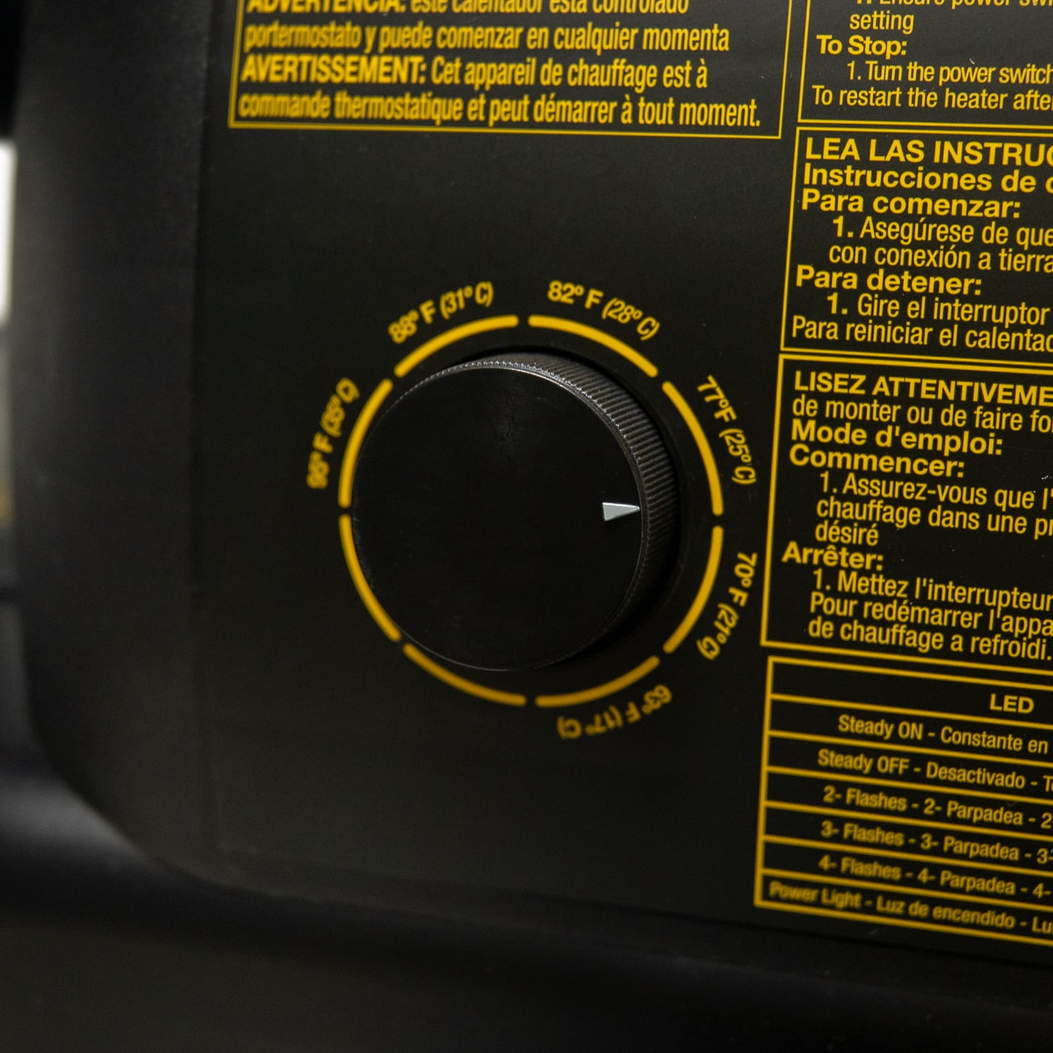 DeWalt 210,000 BTU/hr. 6000 sq. ft. Forced Air Kerosene Heater - Walmart.com