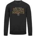 thumbnail image 2 of Men's Levelwear Black Vegas Golden Knights Zane Carve Pullover Sweatshirt, 2 of 3