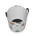 thumbnail image 3 of Bingfone Dino On A Skateboard Surf Waterproof Foldable Laundry Hamper Bucket With Handles For Storage Bin,Clothes Hamper (Medium), 3 of 8