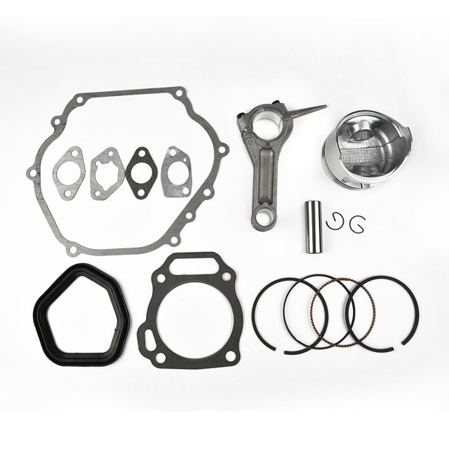 MYG GX390 13HP Engine Piston Connecting Rod Crank Bearing Kit - GX 390 Piston Ring Connecting Rod with Seals Gasket Engine Kit