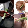 thumbnail image 4 of Paquete de 10 peines para el cabello con mango (verde), peines de dientes anchos, peines de dientes finos, peines de mango redondo, peines de cola fina, peines antiestáticos para cabello largo y rizad, 4 of 5