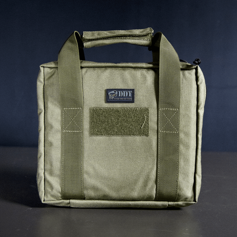 DDT Viper Padded Double Pistol Case, Color OD Green