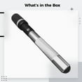 thumbnail image 5 of Pool Cue Stick Extender, Telescopic Billiard Cue Extension, Lightweight Aluminum and Plastic Billiard Accessories, Anti-Slip Texture, Easy Lock Mechanism, Fits 12.6 Inch Cues, Silver, 5 of 5