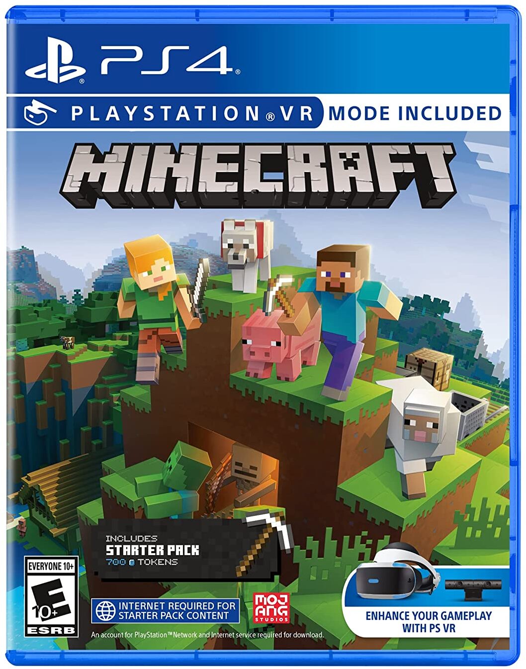 Minecraft Starter Collection, PlayStation 4, PlayStation VR