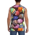 thumbnail image 4 of Daiia Easter Eggs1 Printed Men's Tank Tops,Casual Soft Sleeveless Gym Muscle Shirts Bodybuilding Tee-3X-Large, 4 of 8