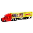 thumbnail image 2 of 2019 Mack Anthem 18-wheeler Tractor-trailer Red And Yellow Garbage Pail Kids Hobby Exclusive 1/64 Diecast Model By Greenlight 30262, 2 of 3