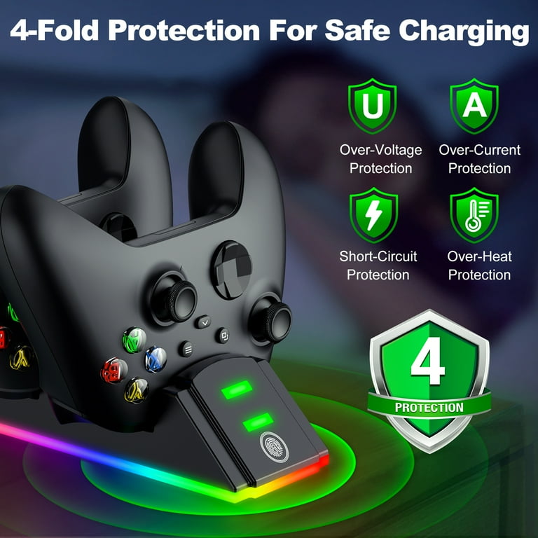 Beboncool Xbox Dual Charging Station with Battery Packs photo 7