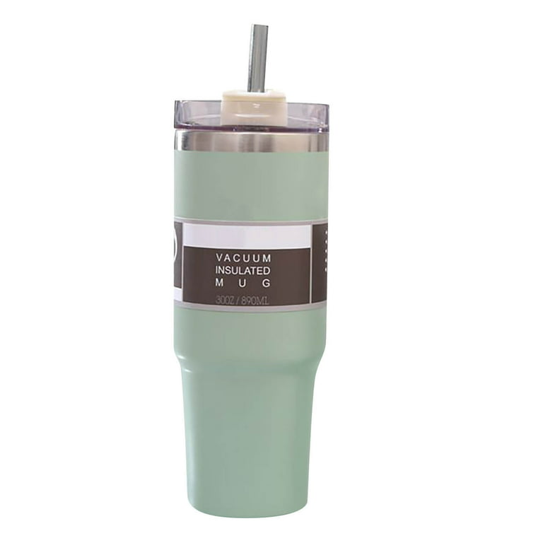 STEADY Thermos-Cup With Straw Water Bottle 304 Stainless Steel