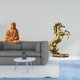 thumbnail image 2 of Estatua Del Sagrado Corazón De Jesús Y Figura De Caballo De Pie, Coleccionable, Hecha A Mano, Para Pasillo, Dormitorio, Oficina, Escritorio, Decoración De Chimenea., 2 of 8