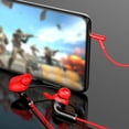 thumbnail image 2 of Audífonos Gamer con Doble Micrófono Desmontable, Interfaz 3.5mm, Ideal para Juegos y Streaming, Color Rojo Intenso, Modelo AKP9, 2 of 6