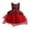 Red, variant on Fesfesfes Toddler Kids Baby Girls Sleeveless Tutu Dress Floral Lace Ball Gown Princess Dress Party Dress Clothes