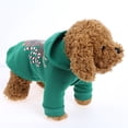 thumbnail image 3 of Mascota perro Navidad ciervo cabeza ropa mascota suéter S-150656.01 Likrtyny Para estrenar, 3 of 8