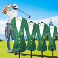 thumbnail image 4 of 3x / 4x Golf Wood Headcover PU Cuero Conductores Cubiertas Club Protect para UT shamjiam Casco de palo de golf, 4 of 9