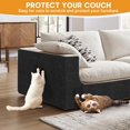 thumbnail image 2 of 2 protectores de muebles para rascadores de gatos de 40 × 16 pulgadas con cortador deslizante y cinta métrica. Alfombra rascadora autoadhesiva recortable, ideal para soportes de árboles para g, 2 of 7