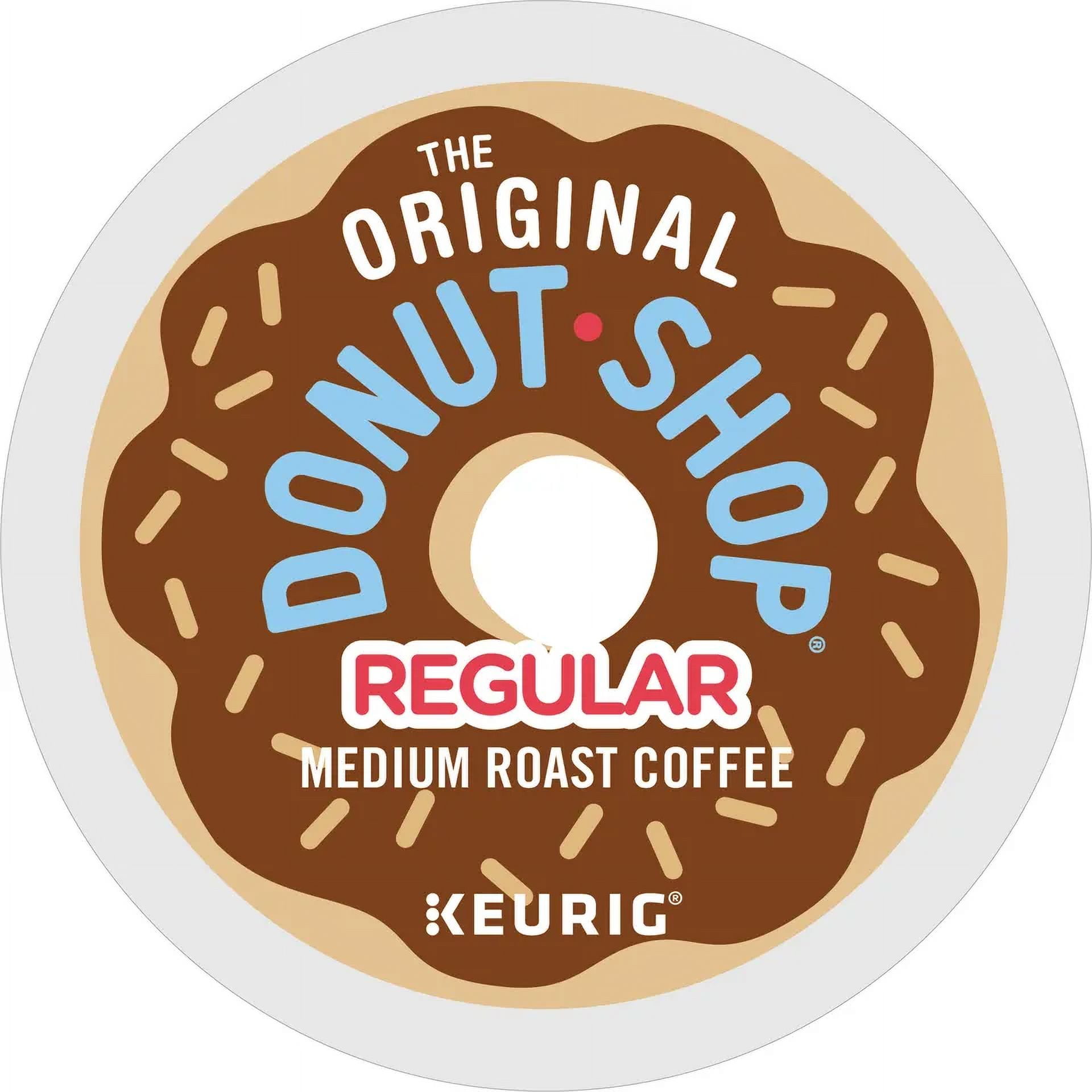 The Original Donut Shop Decaf, Single-Serve Keurig K-Cup Pods, Medium Roast Coffee, 72 Count