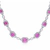 8-7/8 Carat T.g.w. Created Pink Sapphire