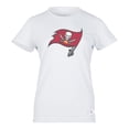 thumbnail image 1 of NFL Playera Aficionado Básica Tampa Bay Buccaneers Blanco para Mujer, Talla Chica, 1 of 5