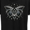 thumbnail image 3 of Instant Message - Grey Bat - Women's Short Sleeve Graphic T-Shirt, 3 of 6